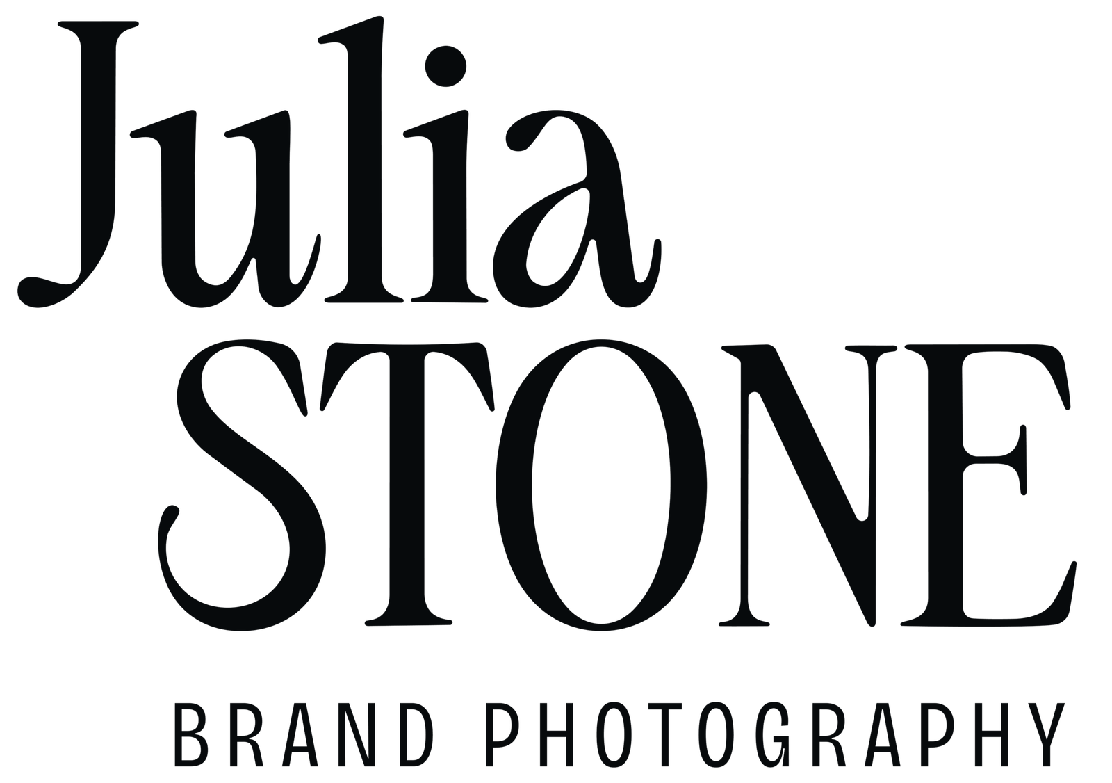 Logo Julia Stone Brand Photography